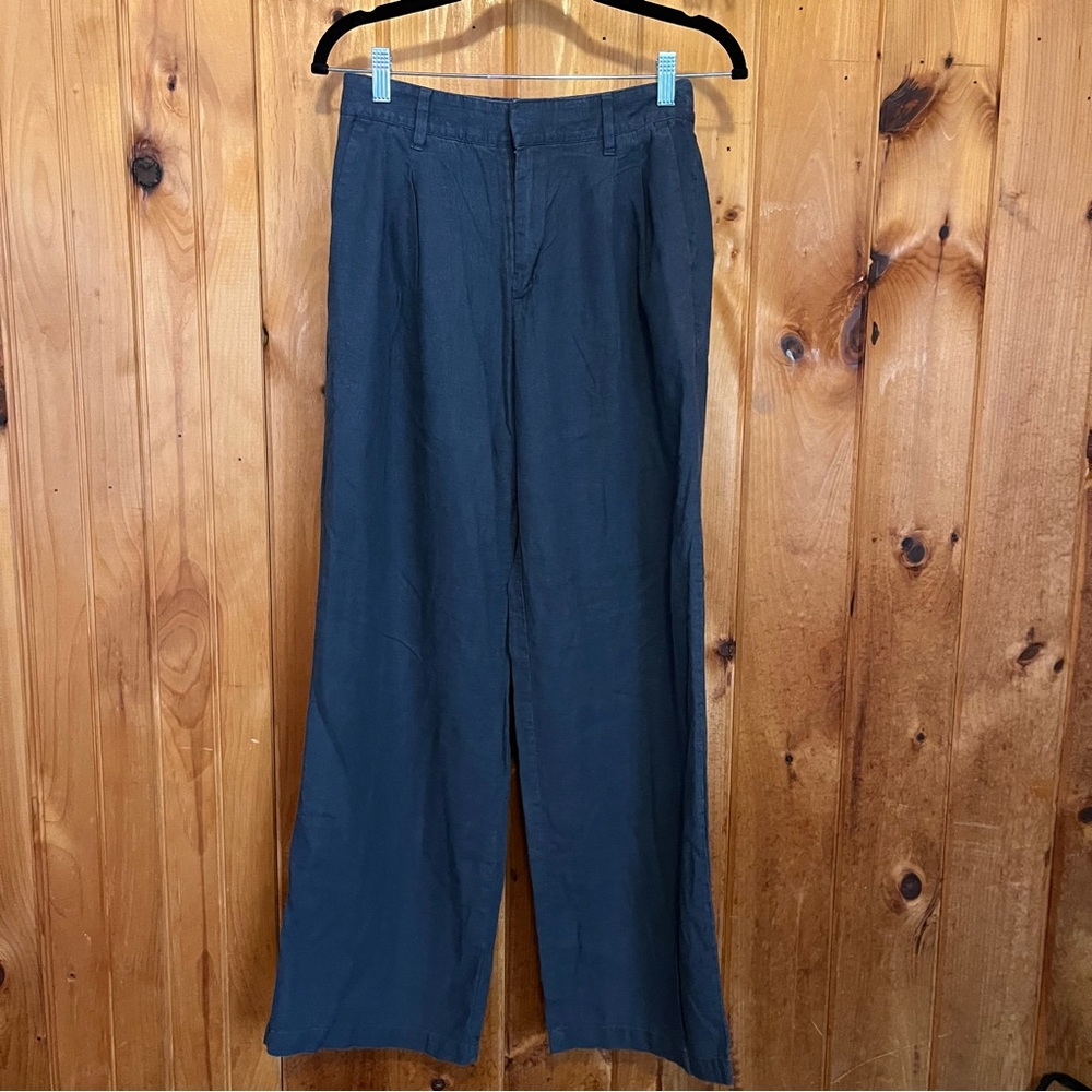Gap Easy Trousers Navy Blue